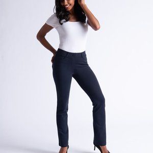 NWOT Betabrand Straight Leg Dress/Yoga Pants-M